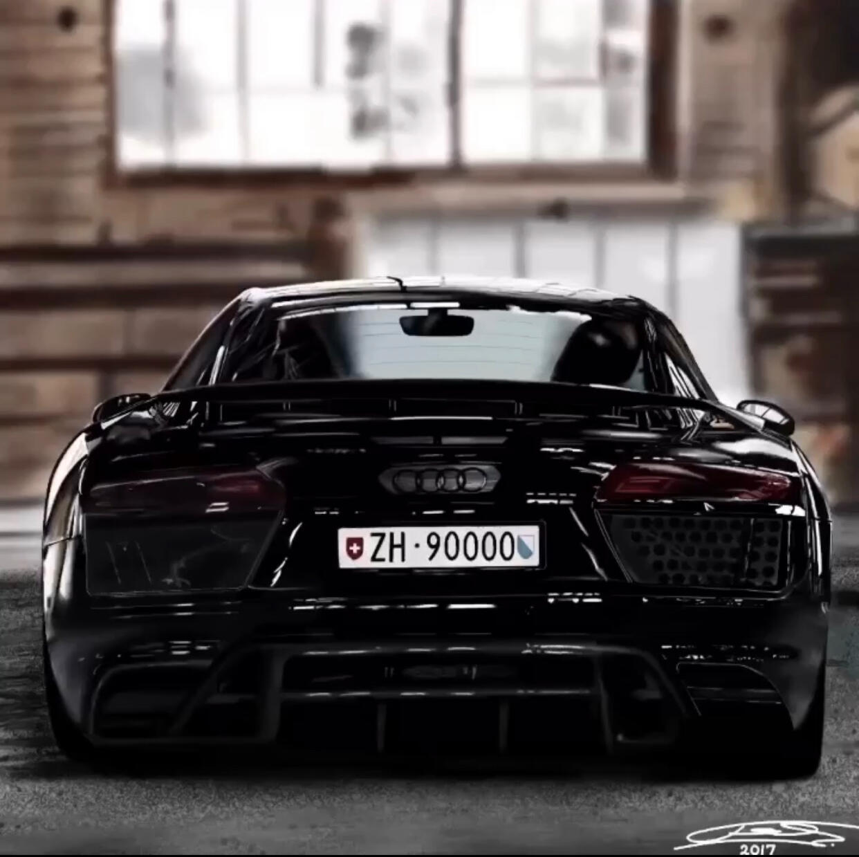 Photorealistic Automotive Study · Digital painting, A study in automotive realism.
